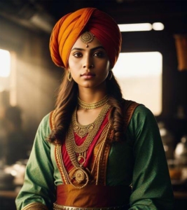 sikh women with turban